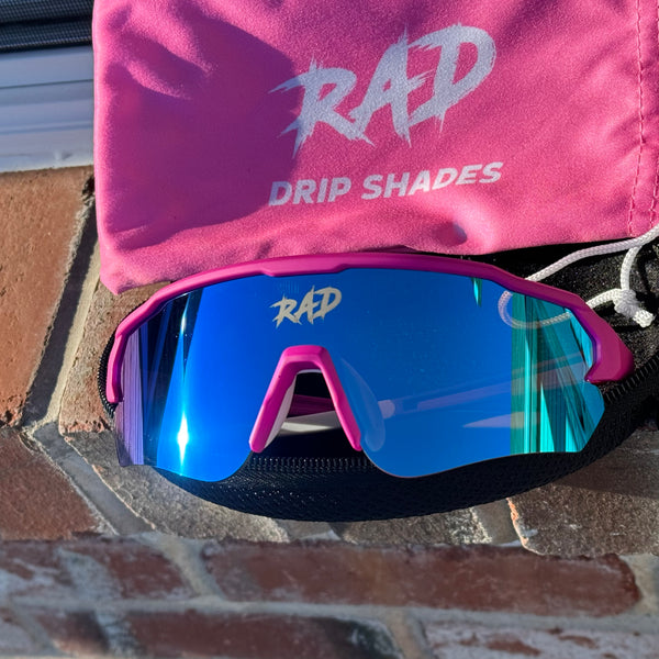 RAD - Drip Shades Sunglasses (Adult) - Pink Frames