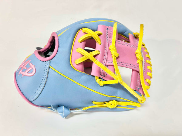 RAD Baseball Glove - Pink/Blue/Yellow