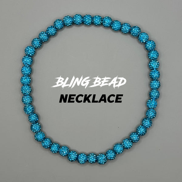 RAD - Bling Bead Necklace (All Blues)