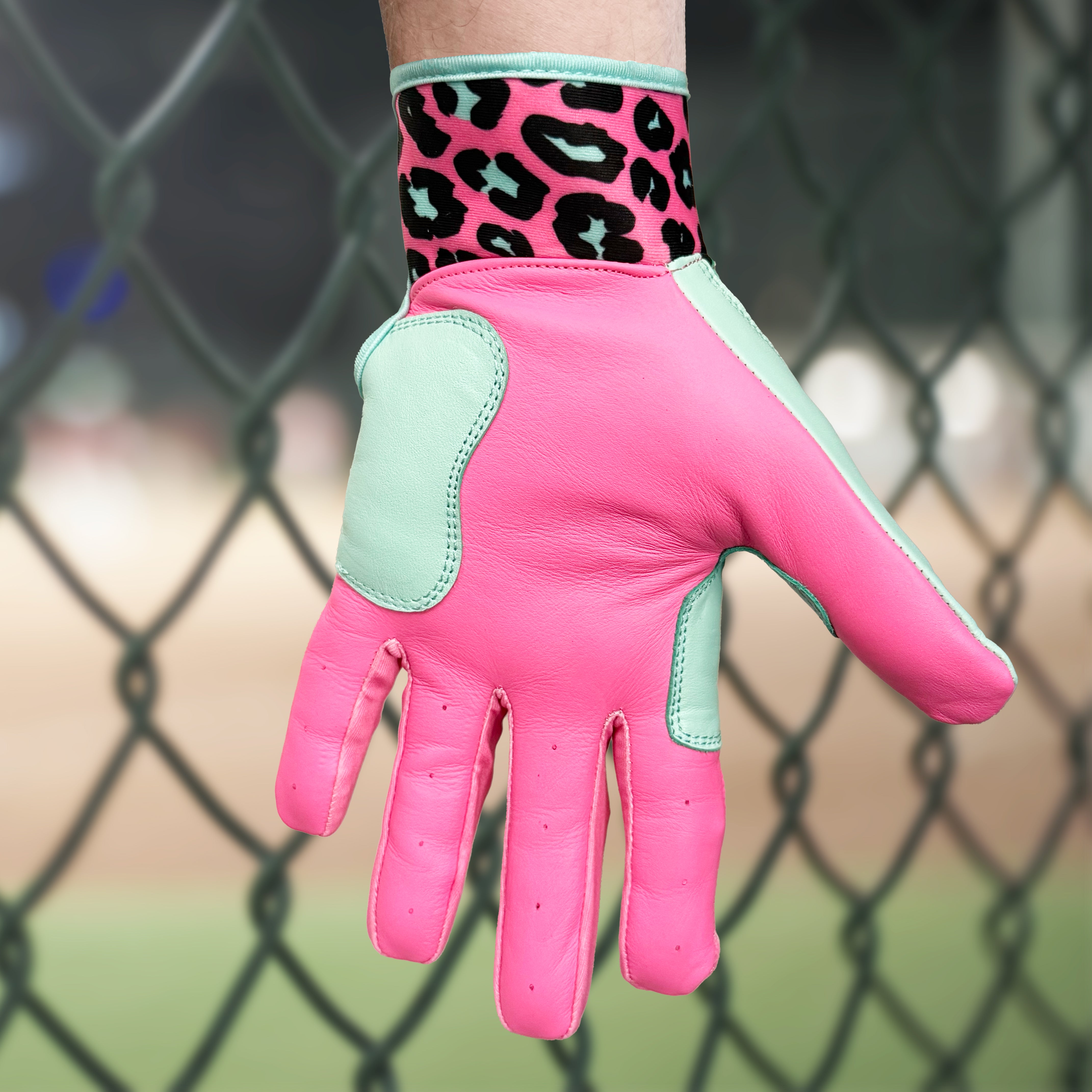 RAD Batting Gloves - Leopard (Short Cuff) – Woke Up RAD