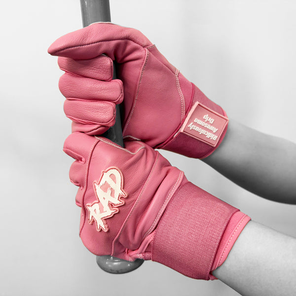 RAD Batting Gloves - Bubble Gum Pinks